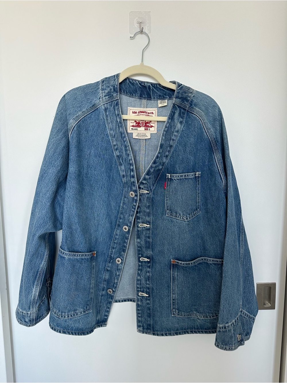 Levi’s 100% cotton denim jacket - “union engineering coat”